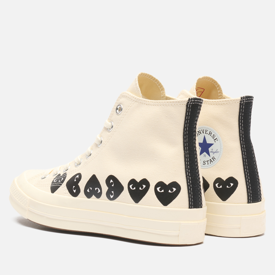 Converse Кеды x Comme des Garcons Play Chuck 70 Multi Heart Hi