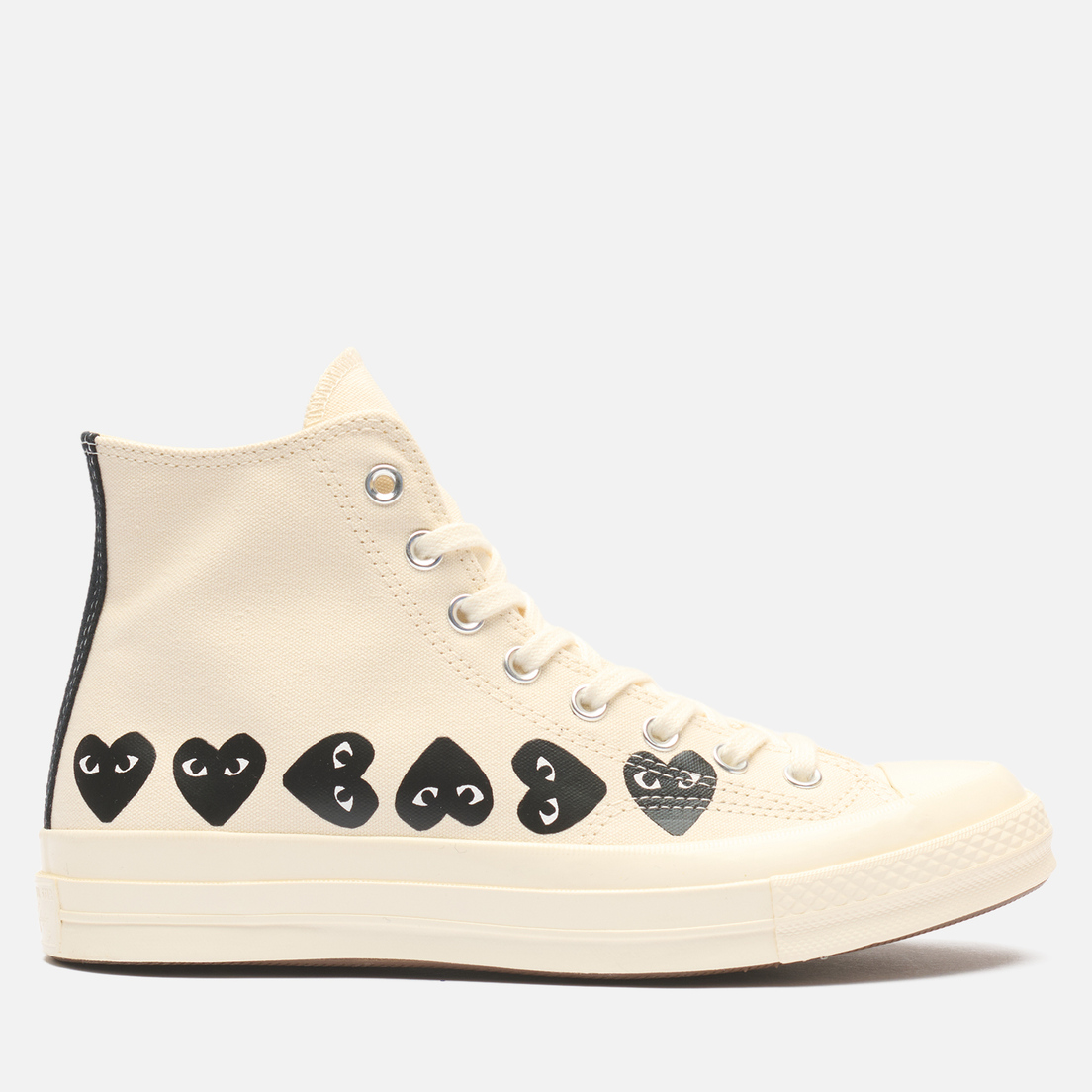 x Comme des Garcons Play Chuck 70 Multi Heart Hi