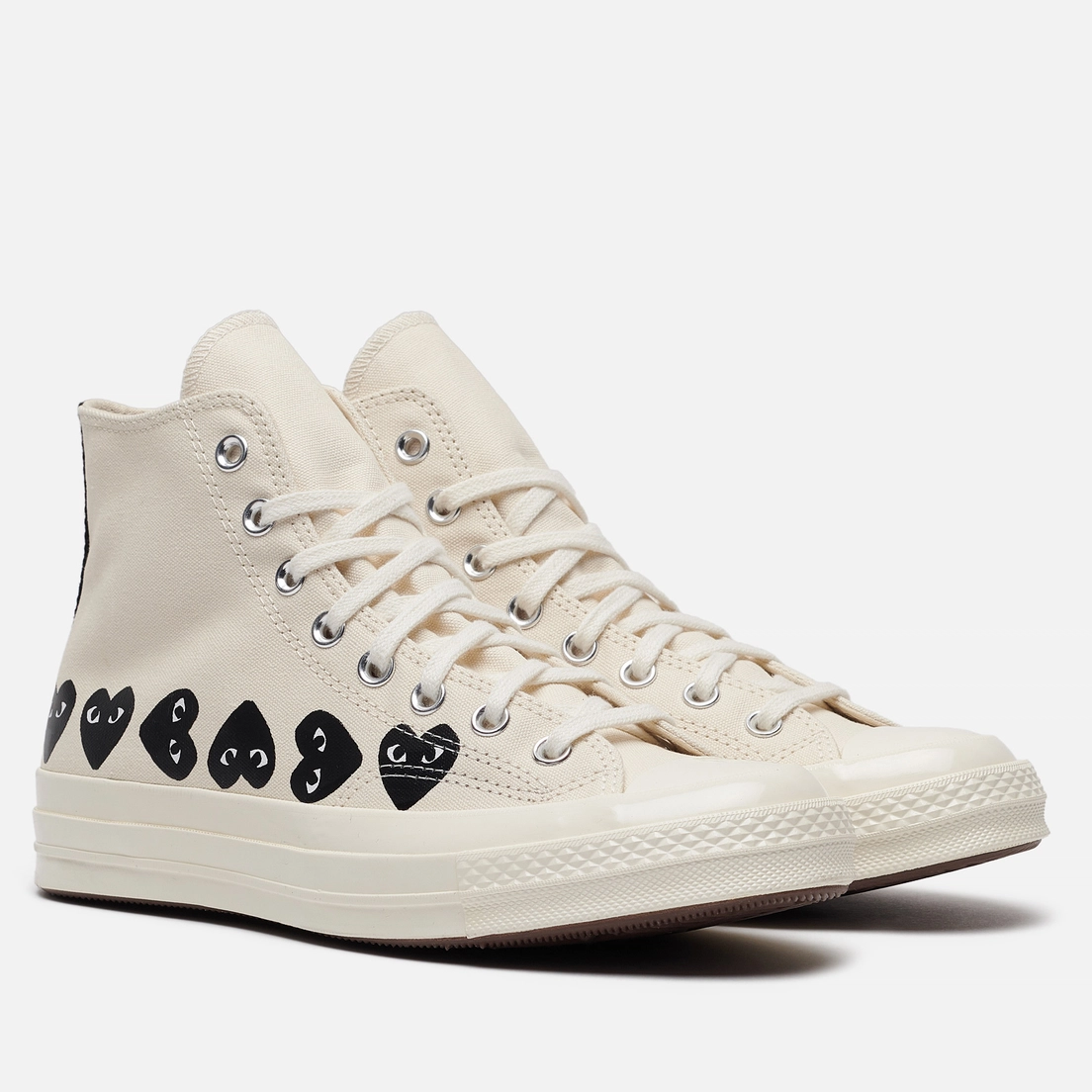 Converse Кеды x Comme des Garcons Play Chuck 70 Multi Heart Hi