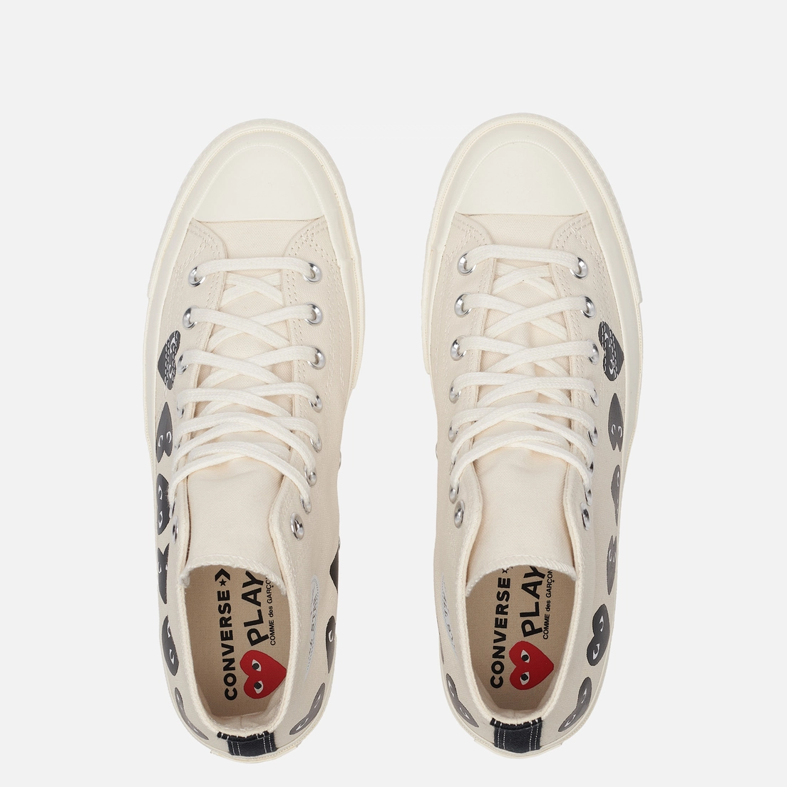 Converse Кеды x Comme des Garcons Play Chuck 70 Multi Heart Hi