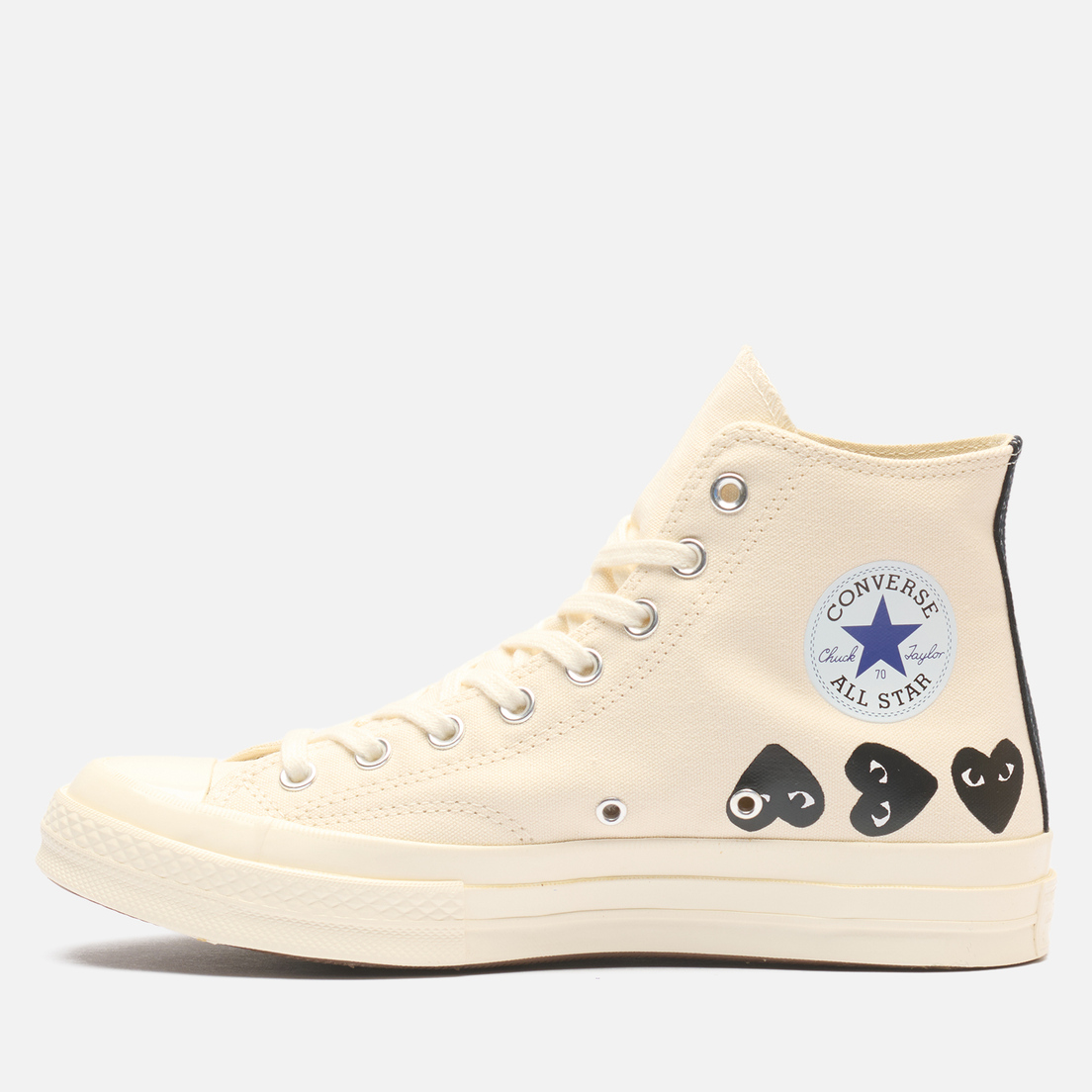 Converse Кеды x Comme des Garcons Play Chuck 70 Multi Heart Hi