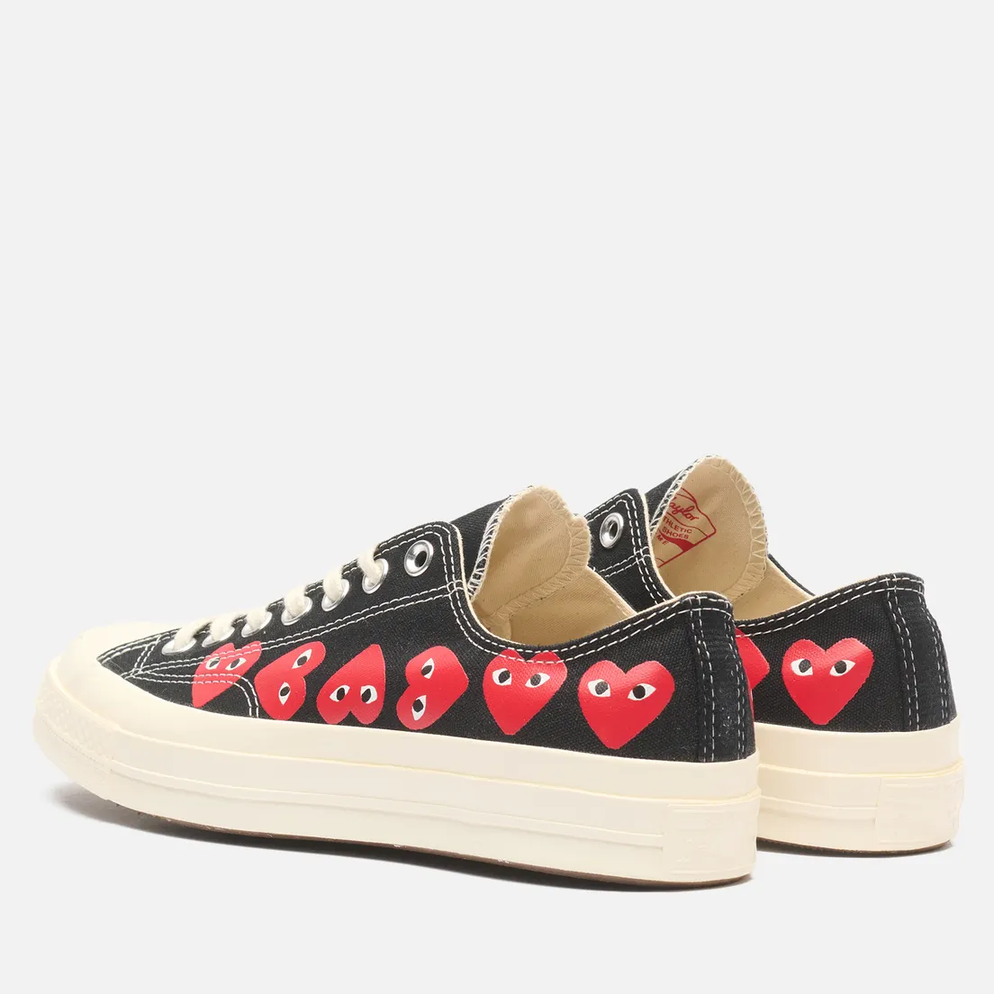 Converse Кеды x Comme des Garcons Play Chuck 70 Multi Heart Low