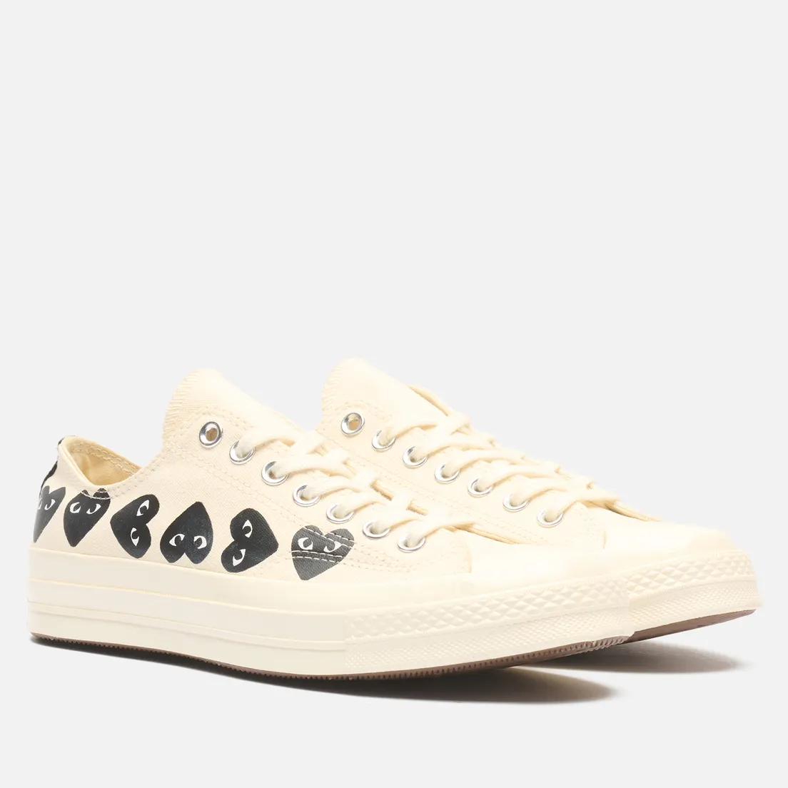 Converse Кеды x Comme des Garcons Play Chuck 70 Multi Heart Low