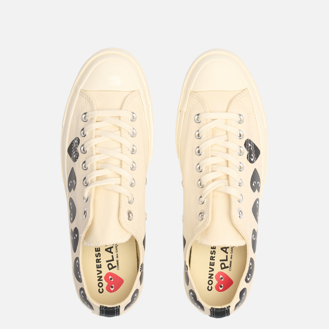 Converse Мужские кеды x Comme des Garcons Play Chuck 70 Multi Heart Low