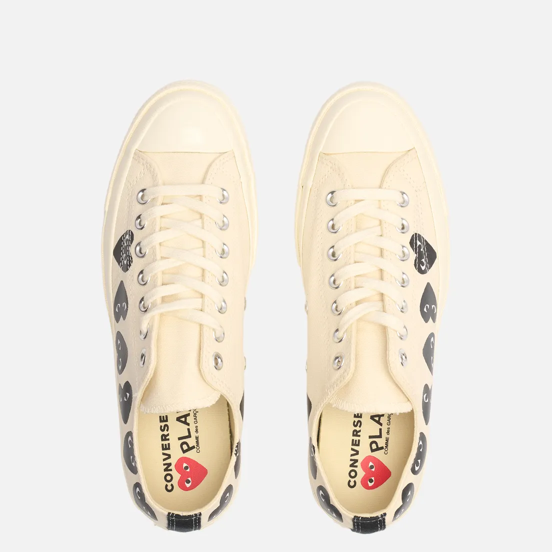 Converse Кеды x Comme des Garcons Play Chuck 70 Multi Heart Low