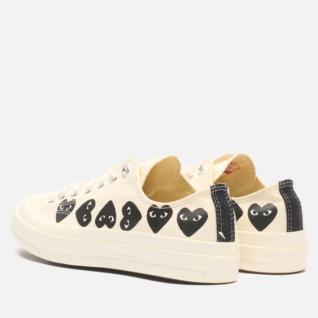 Converse Кеды x Comme des Garcons Play Chuck 70 Multi Heart Low