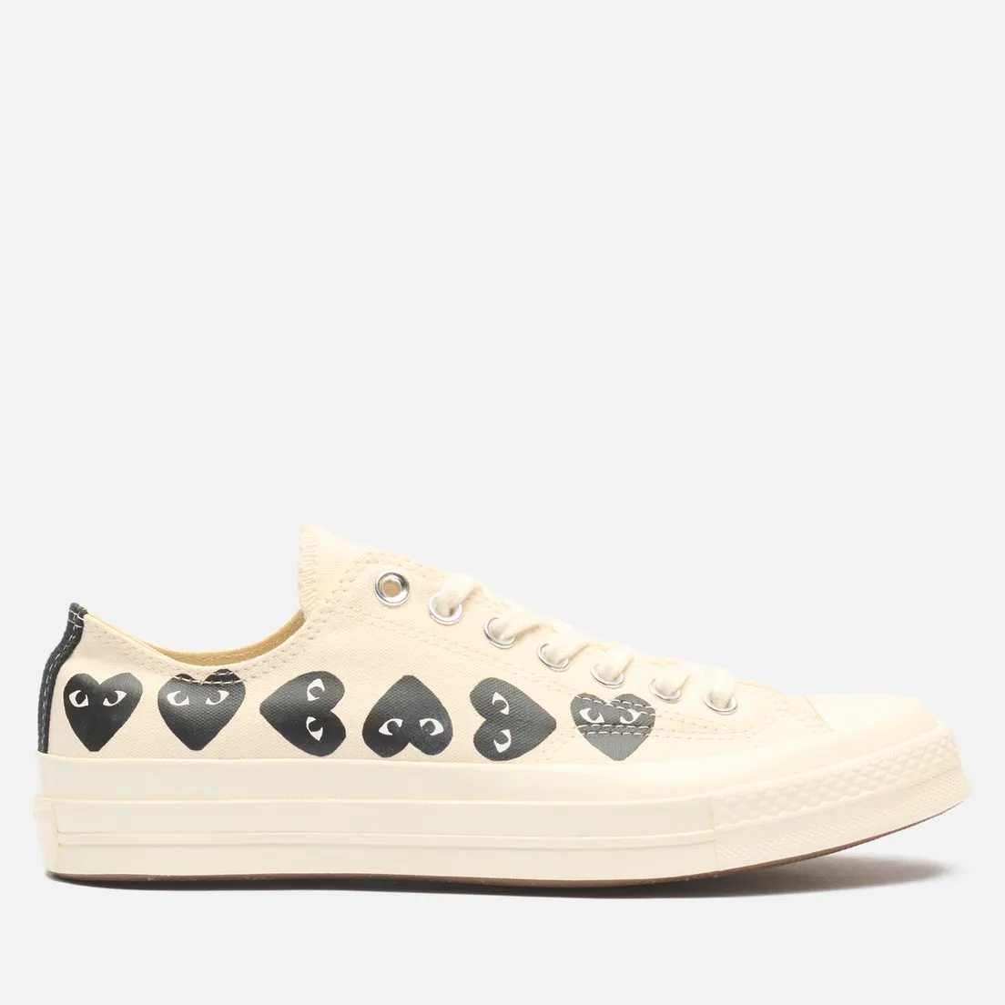 Converse Кеды x Comme des Garcons Play Chuck 70 Multi Heart Low