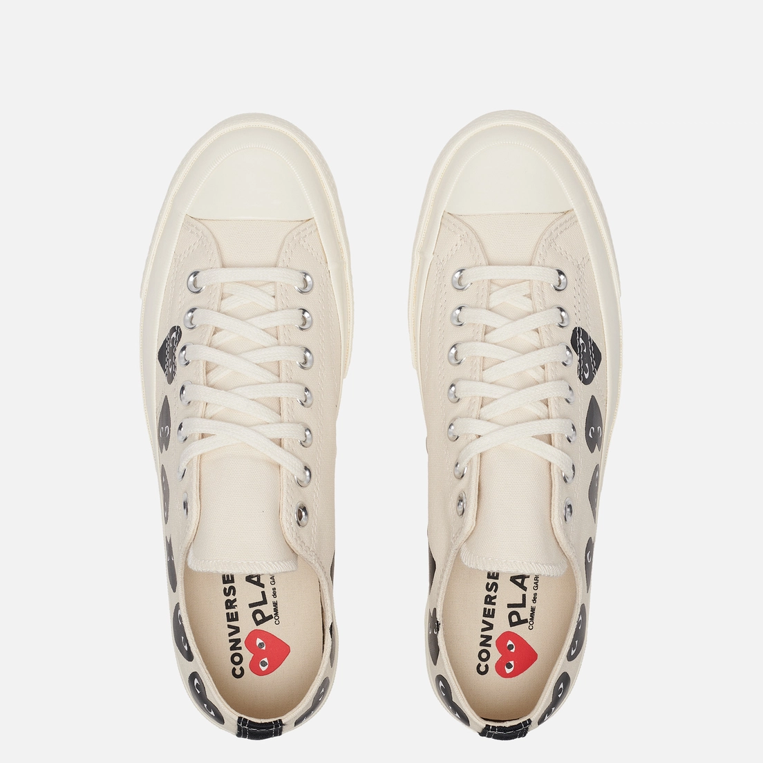 Converse Кеды x Comme des Garcons Play Chuck 70 Multi Heart Low