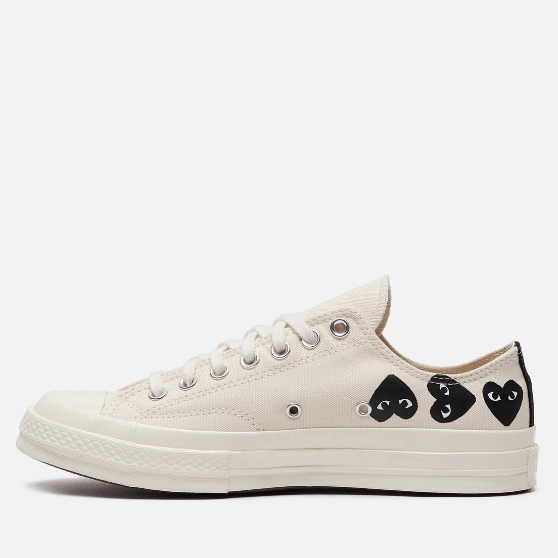 Converse Кеды x Comme des Garcons Play Chuck 70 Multi Heart Low