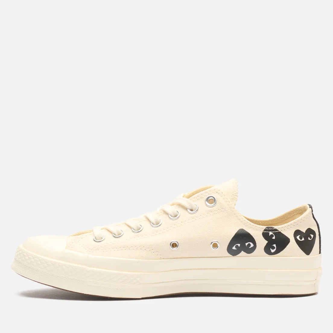 Converse Кеды x Comme des Garcons Play Chuck 70 Multi Heart Low