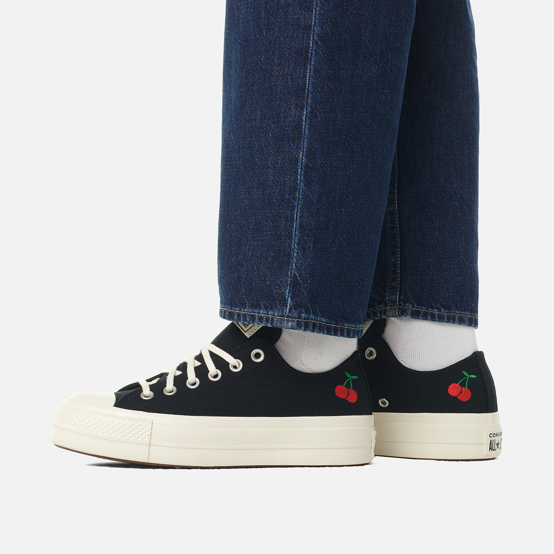 Converse Женские кеды Chuck Taylor All Star Lift Platform Cherries