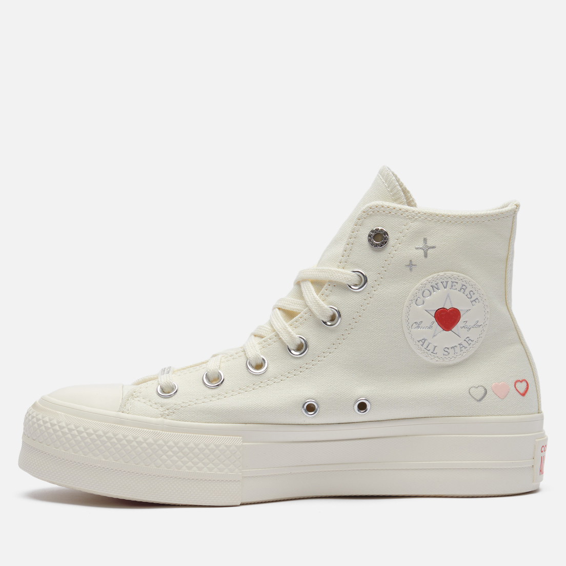 Converse Женские кеды Chuck Taylor All Star Lift Platform Y2K Heart