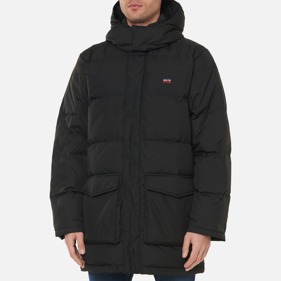 Мужской пуховик Levi's Fillmore Mid Jet Black
