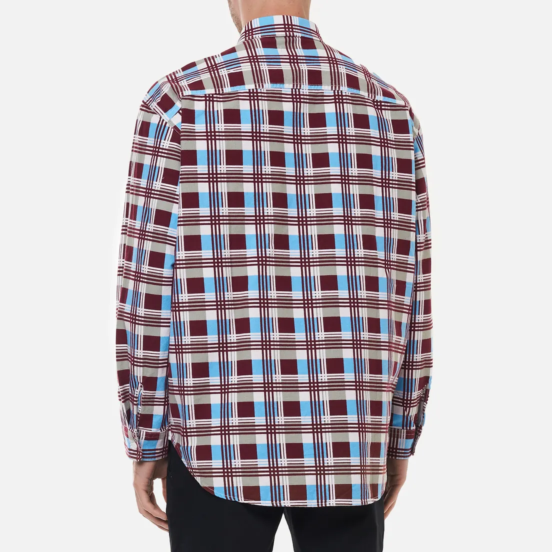 Levi's Skateboarding Мужская рубашка LS Woven Printed