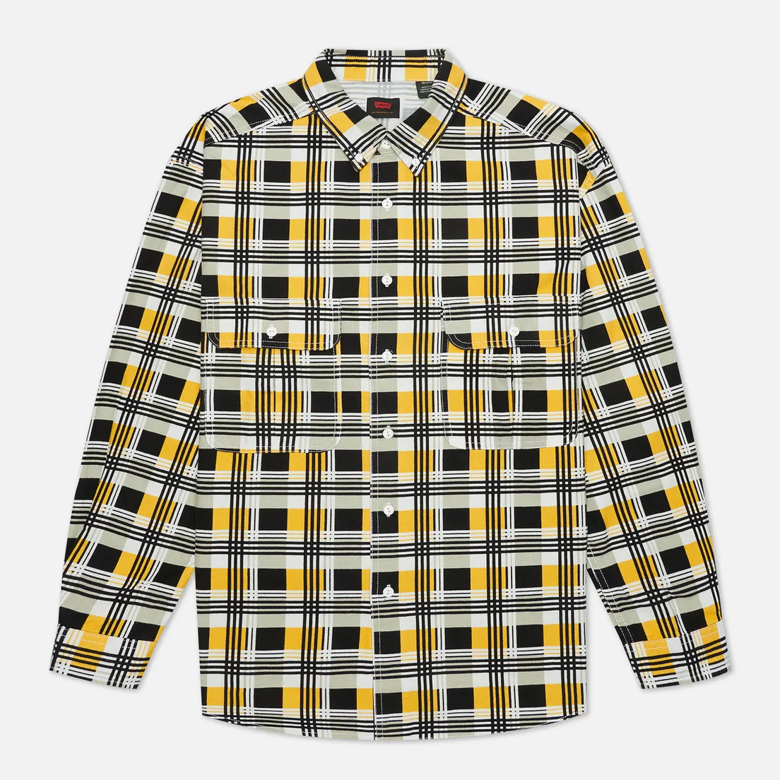 Levi's Skateboarding Мужская рубашка LS Woven Printed
