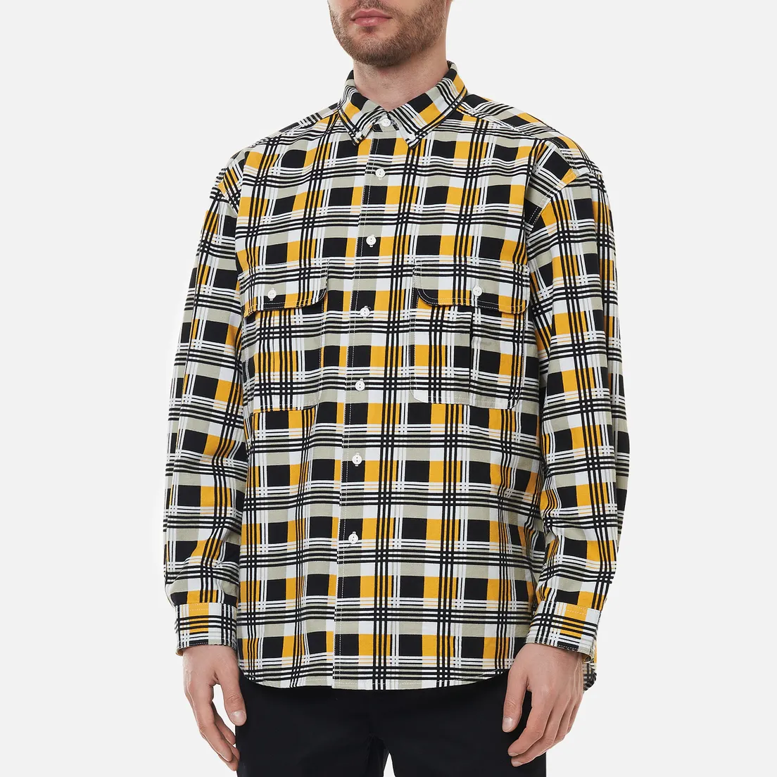 Levi's Skateboarding Мужская рубашка LS Woven Printed