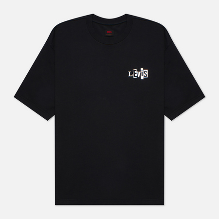 Мужская футболка Levi's Skateboarding Graphic Box, цвет чёрный, размер XL