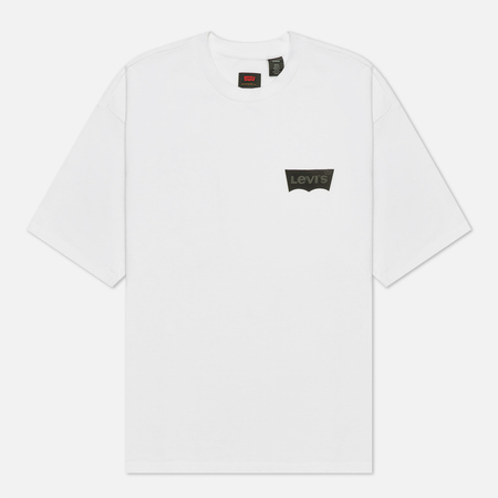 Мужская футболка Levi's Skateboarding Graphic Box, цвет белый, размер L