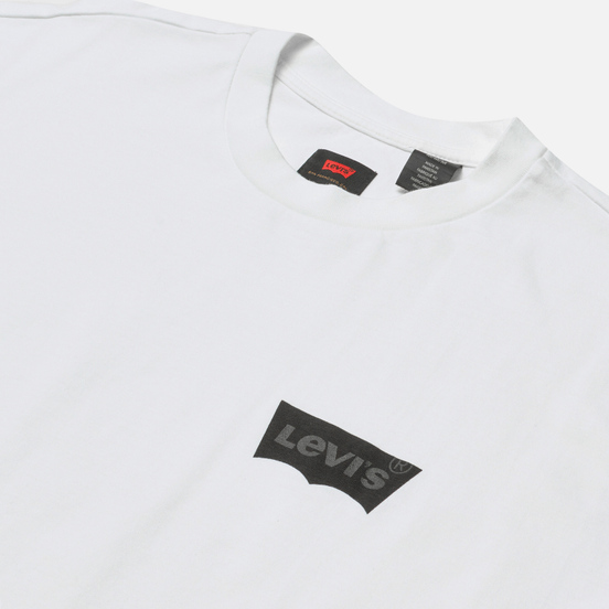 Мужская футболка Levi's Skateboarding Graphic Box LSC White/Core Batwing Black