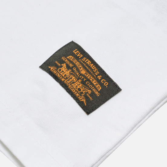 Мужская футболка Levi's Skateboarding Graphic Box LSC White/Core Batwing Black