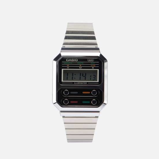 Наручные часы CASIO Vintage A100WE-1AEF Silver/Silver/Black