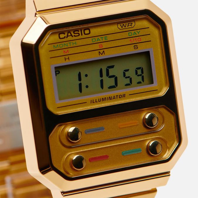 Наручные часы CASIO, цвет золотой, размер UNI A100WEG-9AEF Vintage A100WEG-9AEF - фото 3
