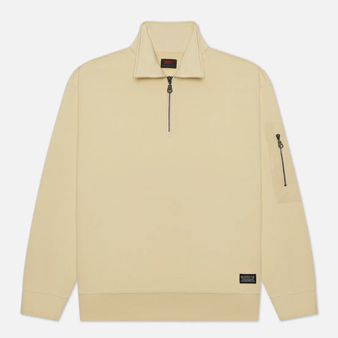 Levi's Skateboarding Мужская толстовка New Quarter Zip