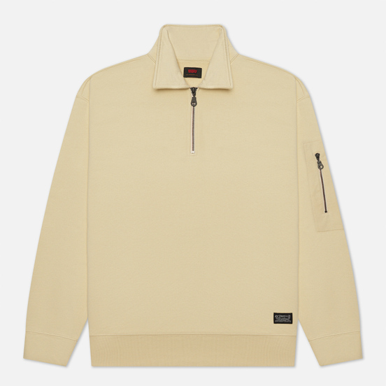 Мужская толстовка Levi's Skateboarding New Quarter Zip Rat King Off White
