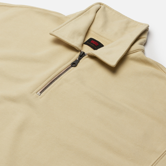 Мужская толстовка Levi's Skateboarding New Quarter Zip Rat King Off White