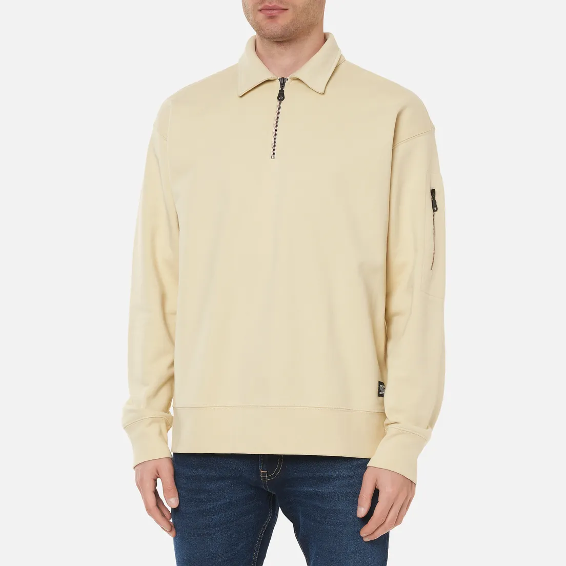 Levi's Skateboarding Мужская толстовка New Quarter Zip