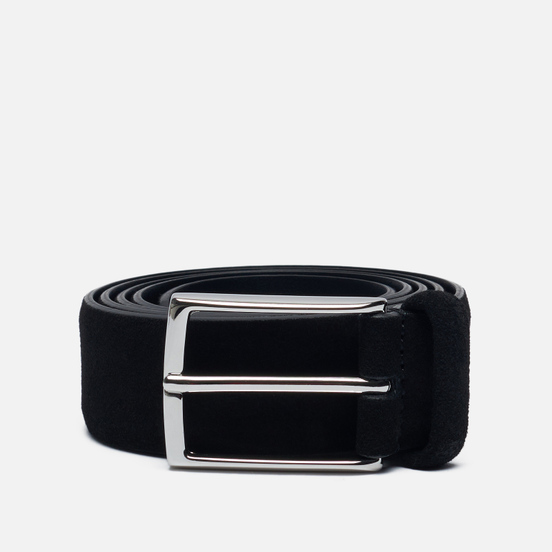 Ремень Anderson's Suede Leather Semi Formal Black