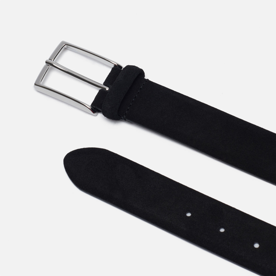Ремень Anderson's Suede Leather Semi Formal Black