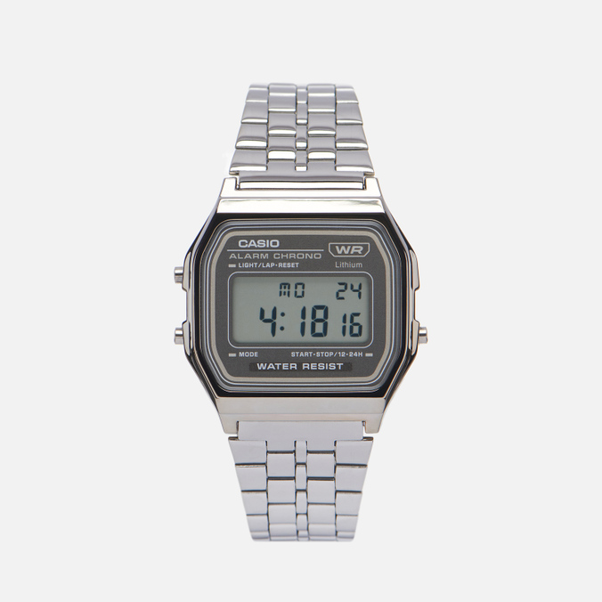 Наручные часы CASIO, цвет серебряный, размер UNI A158WETB-1AEF Vintage A158WETB-1AEF - фото 1