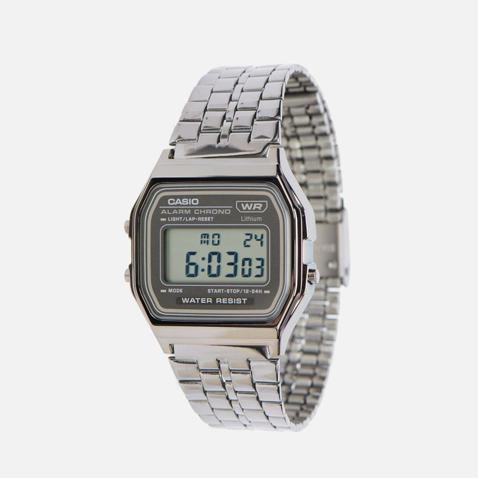 Наручные часы CASIO, цвет серебряный, размер UNI A158WETB-1AEF Vintage A158WETB-1AEF - фото 2
