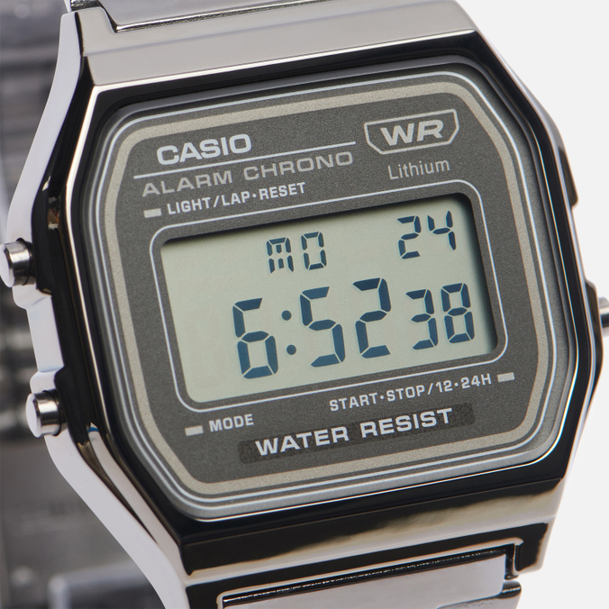 Наручные часы CASIO, цвет серебряный, размер UNI A158WETB-1AEF Vintage A158WETB-1AEF - фото 3