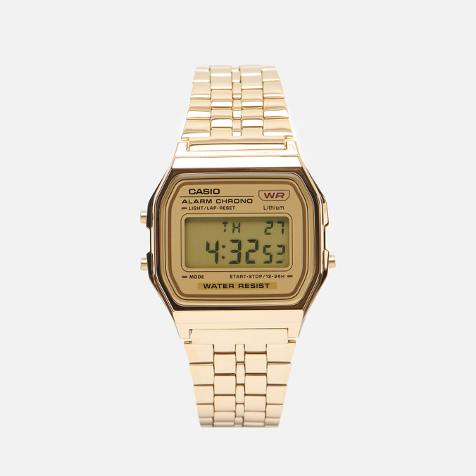 Наручные часы CASIO, цвет золотой, размер UNI A158WETG-9AEF Vintage A158WETG-9AEF - фото 1