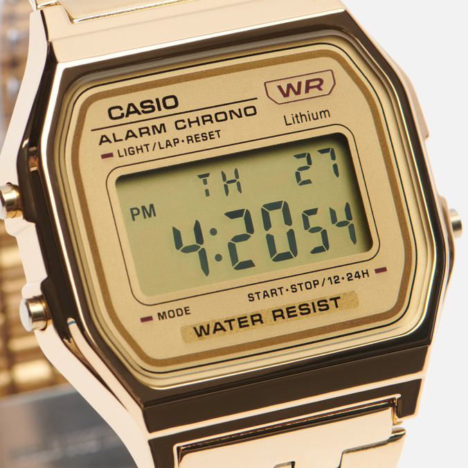 Наручные часы CASIO, цвет золотой, размер UNI A158WETG-9AEF Vintage A158WETG-9AEF - фото 3
