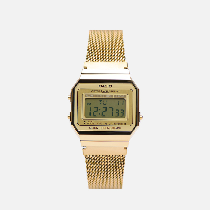 Наручные часы CASIO Vintage A168WA-1, цвет серебряный