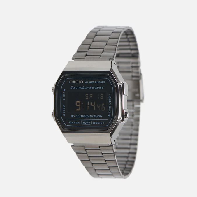 Наручные часы CASIO, цвет серебряный, размер UNI A168WEGG-1BEF Vintage A168WEGG-1BEF - фото 2