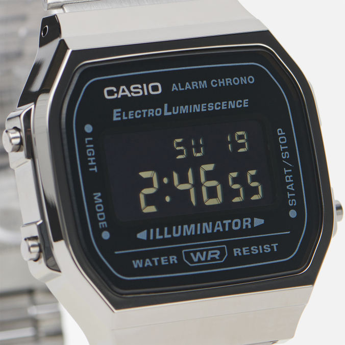 Наручные часы CASIO, цвет серебряный, размер UNI A168WEGG-1BEF Vintage A168WEGG-1BEF - фото 3