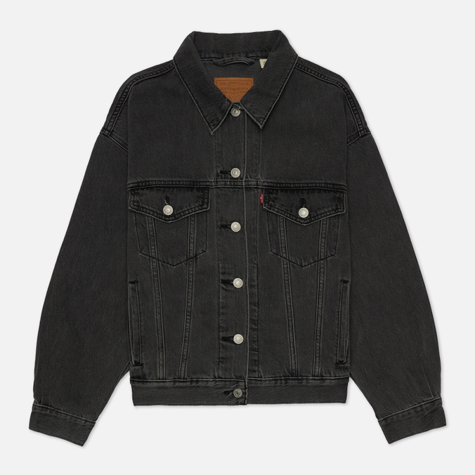 Женская джинсовая куртка Levi's, цвет серый, размер M A1743-0000 Vintage 90s Oversized - фото 1