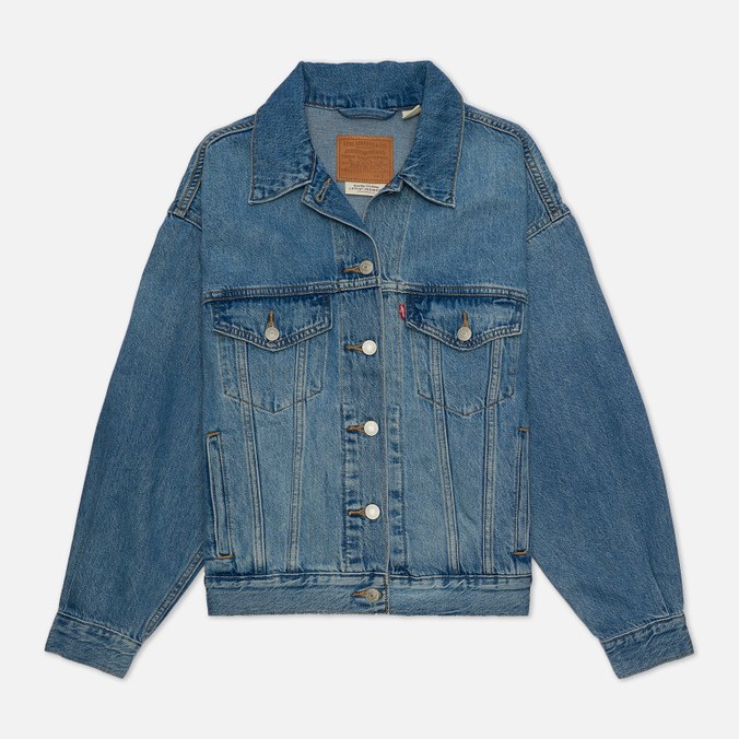 Женская джинсовая куртка Levi's, цвет синий, размер L A1743-0004 90S Trucker - фото 1