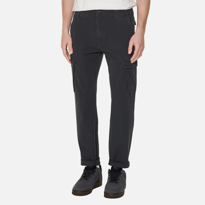 Мужские брюки Levi's, цвет чёрный, размер 34/32 A2192-0000 XX Slim Taper Cargo - фото 4