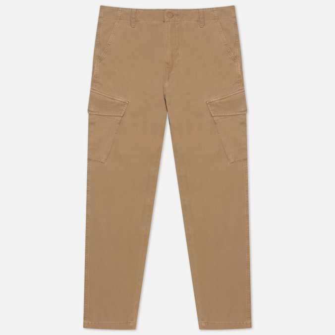 Мужские брюки Levi's, цвет бежевый, размер 36/32