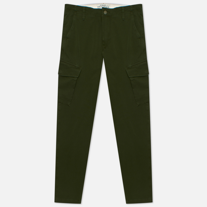 Мужские брюки Levi's, цвет зелёный, размер 28/32