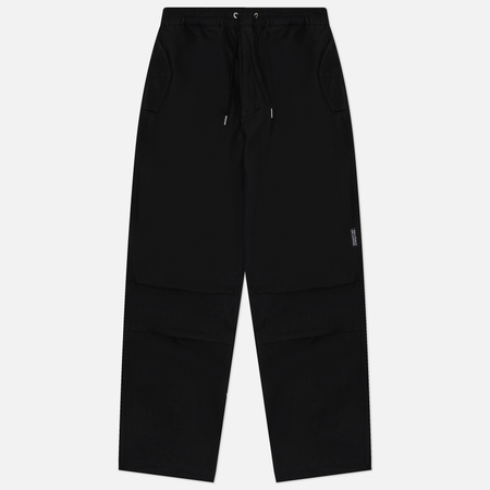 фото Мужские брюки uniform bridge military relax, цвет чёрный, размер m