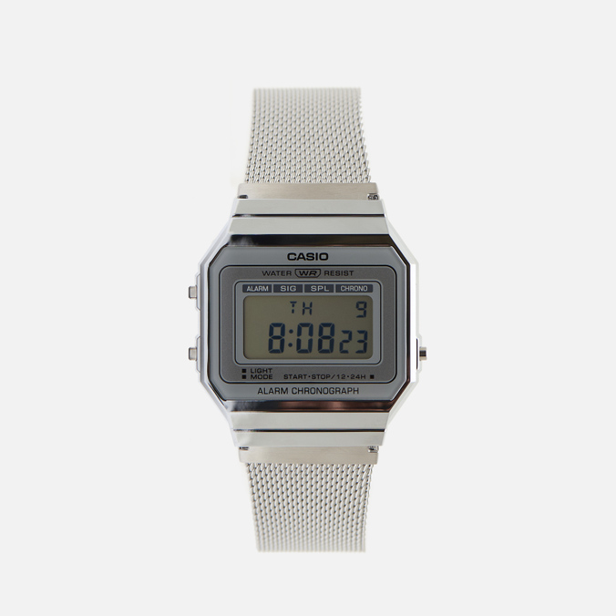 Наручные часы CASIO, цвет серебряный, размер UNI A700WEM-7AEF Vintage A700WEM-7AEF - фото 1