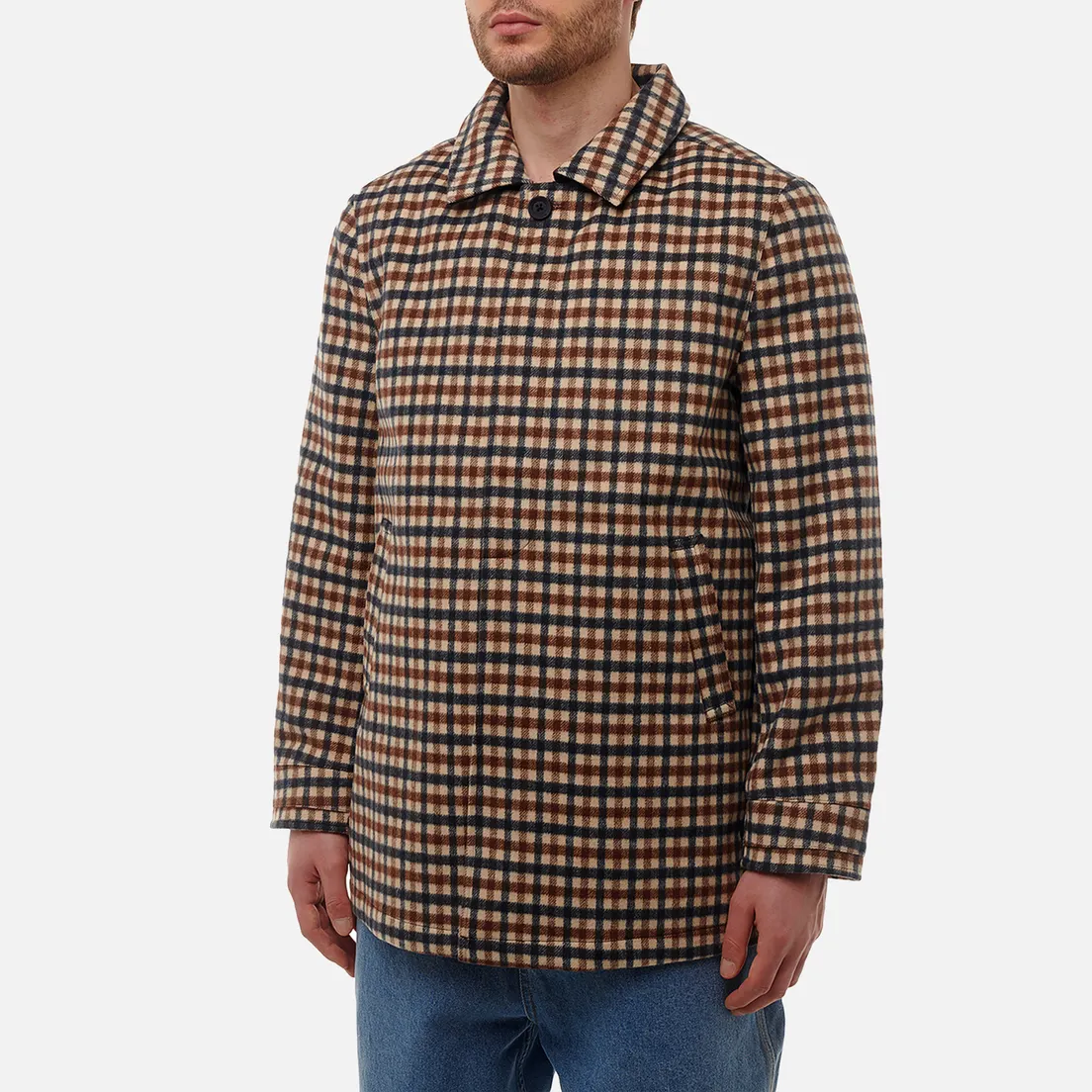 Aquascutum Мужской тренчкот Wool 3-Way Active