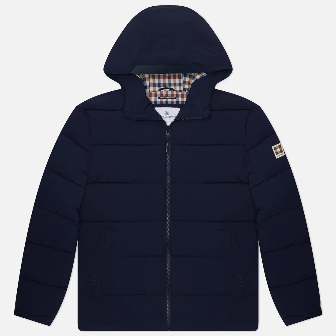 Aquascutum Мужской пуховик SP Hooded Puffer