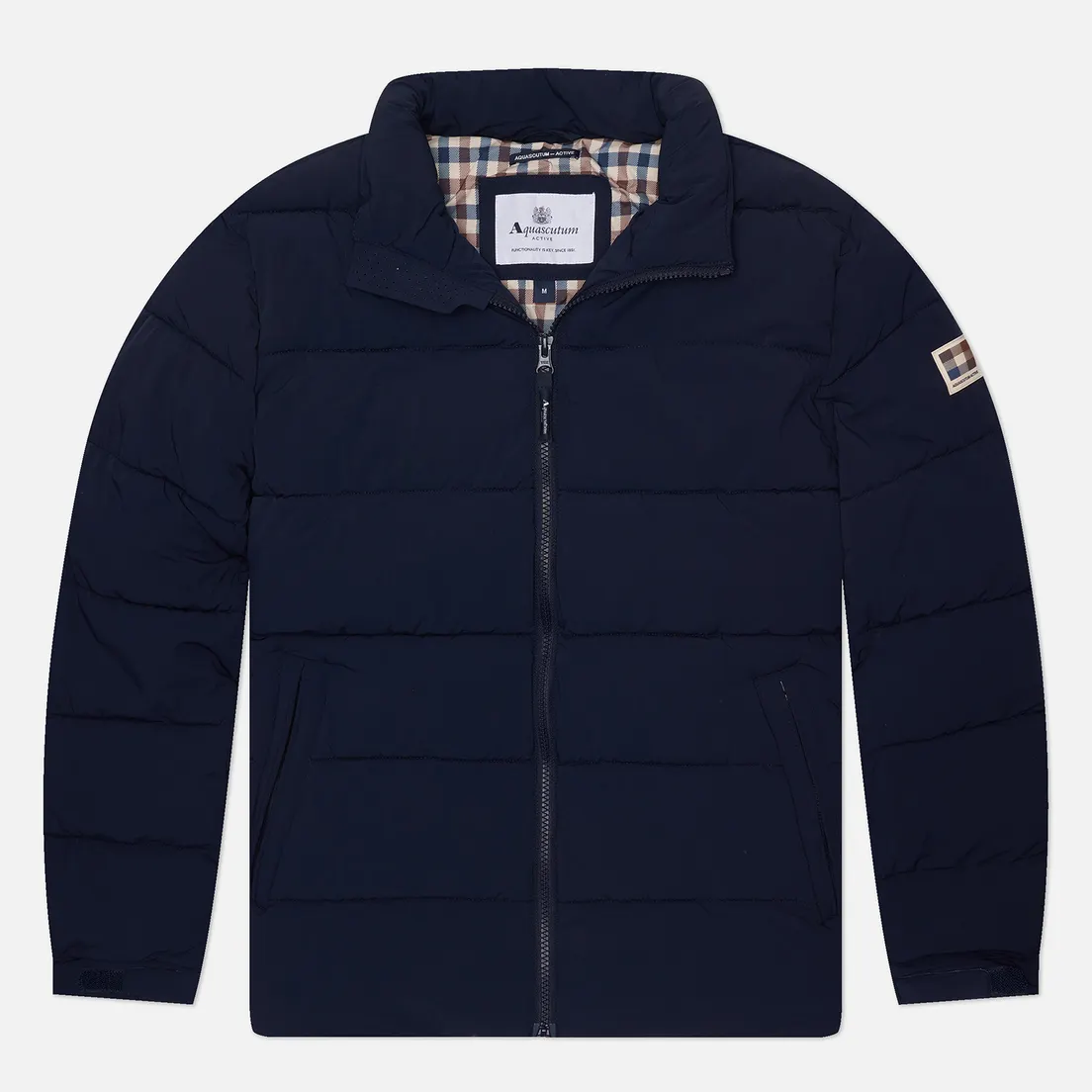 Aquascutum Мужской пуховик SP Mockneck Puffer